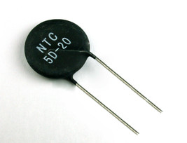 2pcs NTC 5D-20 Circuit Protection Power Thermistor  5 ohm, 7 Amp,  20mm ... - $11.75