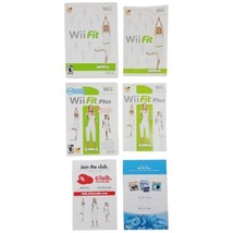 Nintendo Wii Game Lot Wii Fit &amp; Wii Fit Plus - REQUIRES WII BALANCE BOARD - $7.70