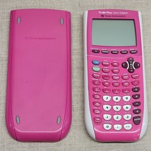 Texas Instruments TI-84 Plus Silver Edition Graphing Calculator - Pink w... - $33.85