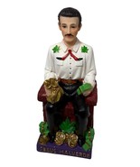 6” Jesús Malverde Statue Sitting on Chair – Sinaloa Saint Figurine Gift ... - $20.78