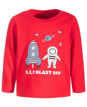 First Impressions Baby Boys Blast Off Long-Sleeve T-Shirt - £5.50 GBP