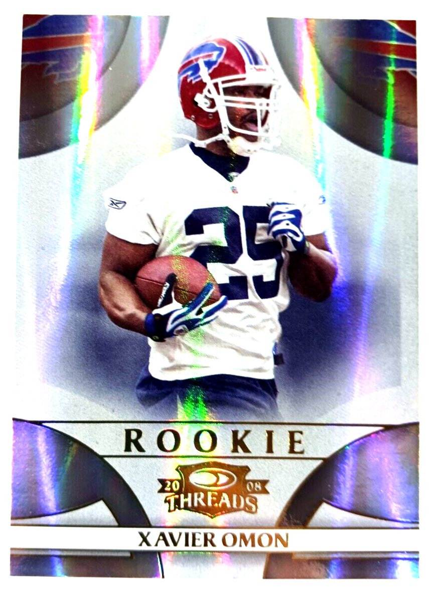 XAVIER OMON 2008 Donruss Threads 945/999 #249 Rookie RC - $1.97
