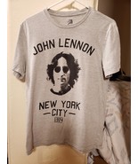 John lennon zion grey t shirt mens small  - £58.63 GBP