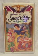 Walt Disney&#39;s Masterpiece Snow White And The Seven Dwarfs Vhs Tape - £14.74 GBP