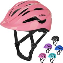 Kamugo Bike Helmet Kids Toddler, Girls And Boys Bike Helmet Adjustable Helmet - £35.88 GBP
