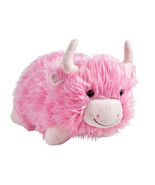 Pillow Pets Barb the Pink Highland Cow Large 18&quot; - £22.89 GBP