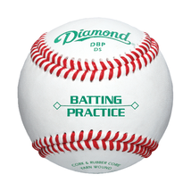 Diamond DBP DS Leather Batting Practice Baseballs, 1 Dozen - $64.99
