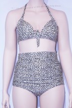 Plus size Sexy Leopard Print High Waist Bikini Swimsuit XL XXL XXXL - £19.76 GBP