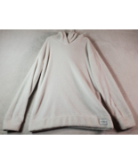 Calvin Klein Hoodie Youth Large White Sherpa Polyester Long Raglan Sleev... - £14.15 GBP