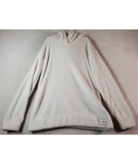 Calvin Klein Hoodie Youth Large White Sherpa Polyester Long Raglan Sleev... - $18.04