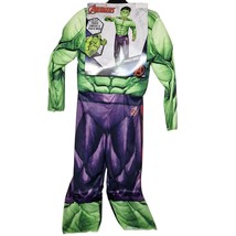 Marvel Avengers Incredible Hulk Halloween Child Costume Size Large 12-14 - $42.46