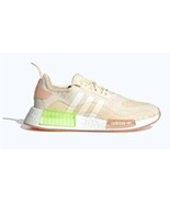 ADIDAS NMD_R1 WOMEN&#39;S SNEAKER SHOES GZ9281 Wonder White/Green size 10.5 - $95.42 CAD