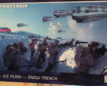 Empire Strikes Back Widevision Trading Card #20 Hoth Ice Plain Snow Trench - $2.96