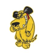 MUTTLEY DOG IRON ON PATCH 3.75&quot; Classic Cartoon Character Dastardly Embr... - $82.92 MXN