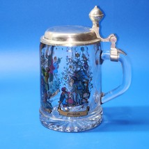 Vintage Four Seasons Lidded German Beer Stein - Unknown Maker - Mint Condition - £22.75 GBP