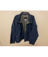 VINTAGE ABERCROMBIE &amp; FITCH  Blue Windbreaker JACKET SIZE XL - £50.42 GBP