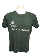 St Johns University I have been labeled Adult Small Green TShirt - £11.84 GBP