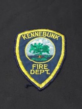Vintage KENNEBUNK Maine Me. FIRE DEPARTMENT Fireman Patch Fire Fighter  - £8.17 GBP