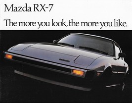 1980 Mazda RX-7 sales brochure catalog US 80 Rotary S GS - $15.00