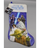 Star Wars Christmas Stocking New w/ Tags Disney Empire Strikes Back Yoda... - £15.38 GBP