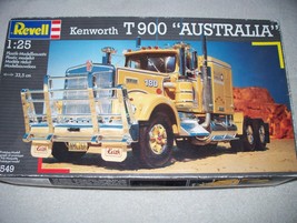 Revell 1:25 Kenworth T-900 &quot;Australia&quot;, opened &amp; started #1. - £147.88 GBP