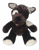 Build A Bear Dog Puppy 10” Plush Brown With White Spots - $9.00