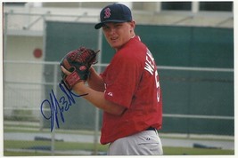 Jeffery Wendelken Signed autographed 4x6 glossy photo Red Sox Minor League - $9.98