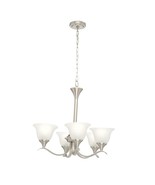Hampton Bay 5-Light Chandelier Santa Rita (MISSING 1 SHADE) - $49.49