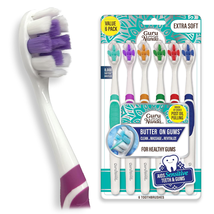 Butter on Gums Toothbrush with 8000+ Softex Bristles, Ultra Soft Bristles for Se - £8.43 GBP