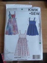 KWIK SEW 3492 DRESS PATTERN XS-XL - £7.08 GBP