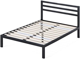 Zinus Mia Metal Platform Bed Frame With Headboard / Wood Slat Support / No, King - $156.99