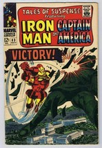 Tales of Suspense #83 ORIGINAL Vintage 1966 Marvel Comics Iron Man Capt America - £31.57 GBP