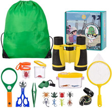 Outdoor Explorer Kit Gifts Toys,Kids Binoculars Set,Outdoor Exploration Set,Best - £9.89 GBP