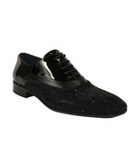 Men&#39;s GENIO Suede Red Leather Sole Shoes Turkey 120196517 Black Stones - €162,99 EUR