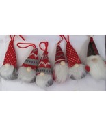 Set of 6 Cloth Gnome Ornaments - $16.82
