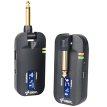 Wireless Guitar Transmitter Receiver System 5.8Ghz 1/4 Inch Or 6.35Mm Au... - £76.26 GBP