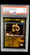 2000 WWF Raw Deal Premiere #124 Stone Cold Steve Austin Elbow Smash PSA 9 POP 1 - £40.63 GBP
