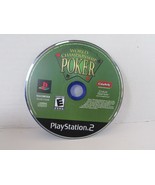 PLAYSTATION 2 WORLD CHAMPIONSHIP POKER 2004 CRAVE  SCRATCHES ON DISC NO ... - $5.36 CAD