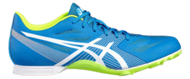 ASICS Kids Track Shoes Hyper Md 6 Sporty Printed Blue Size US 1 G502Y - $49.45