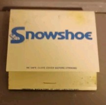 Vintage West Virginia Matchbook: “Snowshoe Mountain Ski Resort” Skiing - $6.99