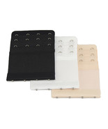 Adjustable Stretchy Bra Band Extension Set: Extensions in Beige, White &amp;... - $149.45 MXN