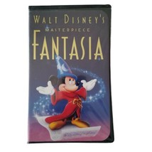 Walt Disney Masterpiece Fantasia VHS 1991 Clam Shell Mickey Mouse Animated Music - £5.45 GBP