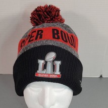 Super Bowl Men&#39;s New Era Cuffed Pom Knit Beanie - £10.89 GBP