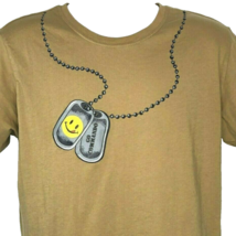 Joe Boxer Go Commando Army Dog Tags M T-Shirt sz Medium Mens Nothing Und... - £17.34 GBP