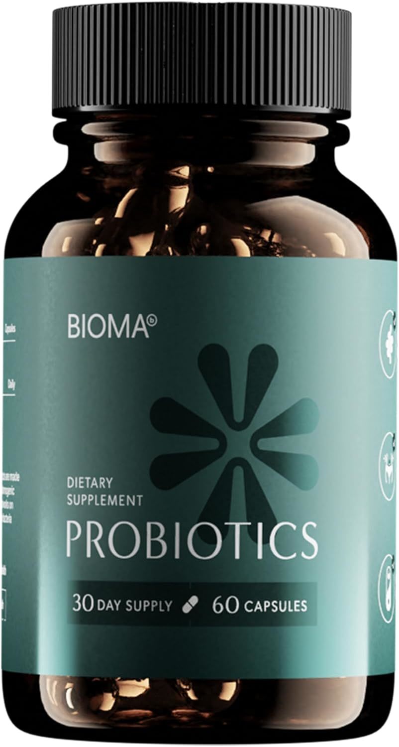 Bioma Probiotics for Digestive Health 3 In 1 Gut Health Probiotic 60 Caps - $21.00