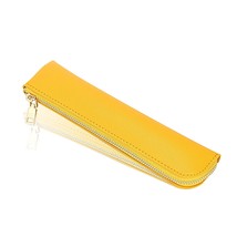 Leather Pencil Case, Thin Soft Pen Bag, Small Pencil Case For Adults,Sen... - £18.82 GBP