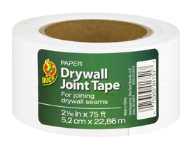 Duck Brand 2 in. x 75 ft. White Paper Drywall Joint Tape - £3.88 GBP