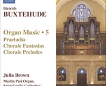 Organ Music 5 [Audio CD] Julia Brown and Goteborg Baroque Arts Ensemble - £7.06 GBP