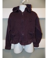 Lee Purple Sparkle Zip Up Hoodie Sweater Jacket Size 5 Girl&#39;s - €8,45 EUR