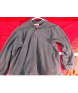 EDDIE BAUER QUARTER ZIP UP OLIVE GREEN MENS PULLOVER COLD WEATHER SWEATER L - $314.14 MXN